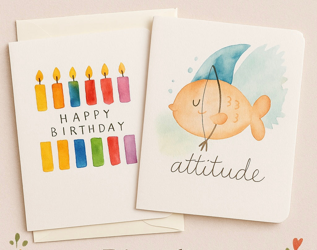 Personalized Greeting Card | hand painted | special gift