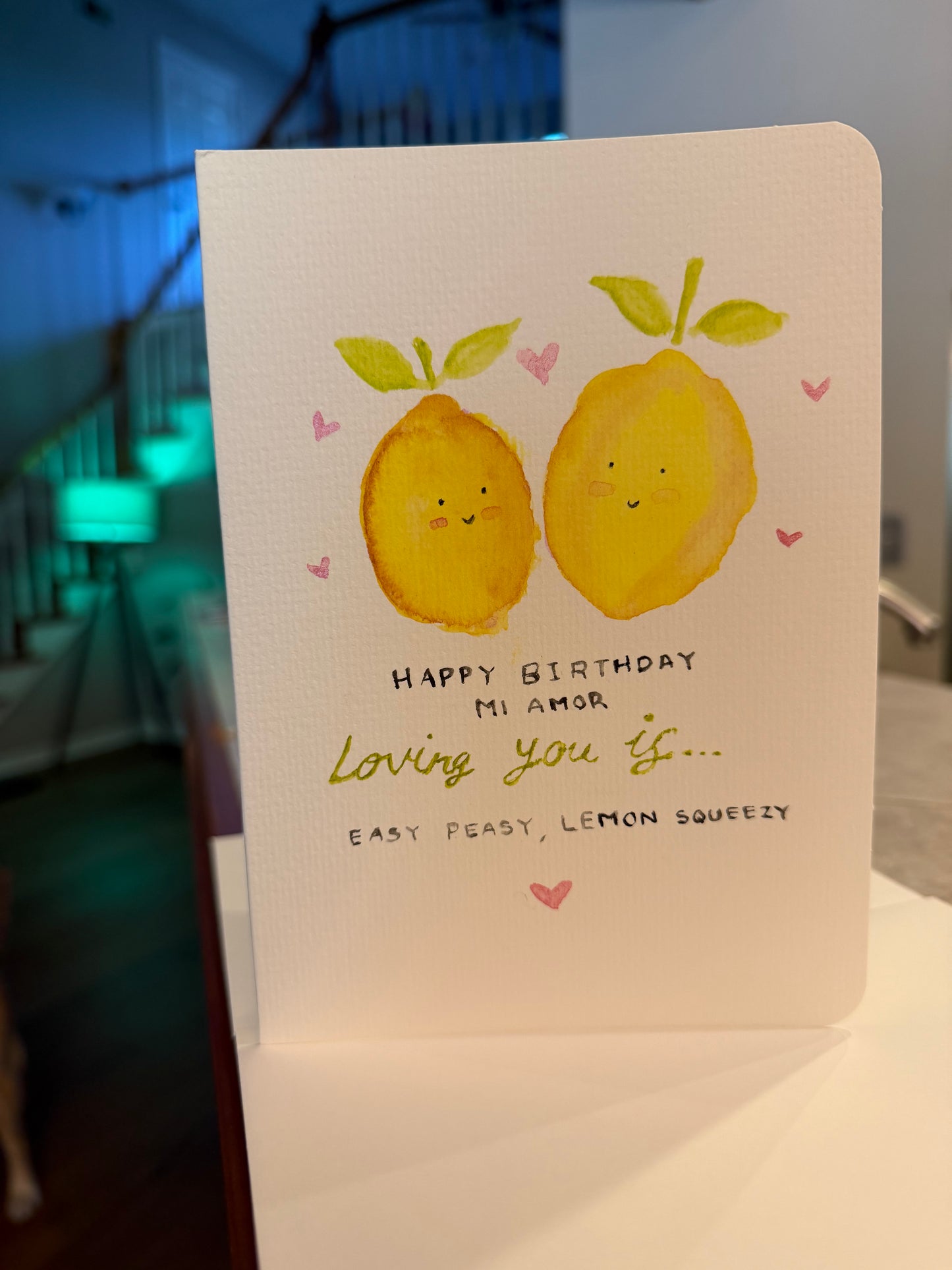 Personalized Greeting Card | hand painted | special gift
